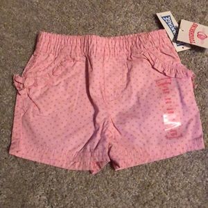 NWT Pink Polka Dot Shorts